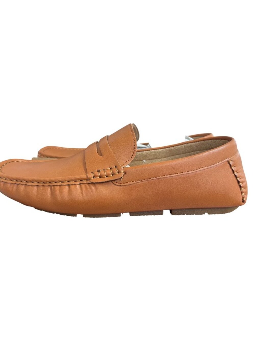 Jonsen Men's Tan Leather Loafers Size 11.5 NWB